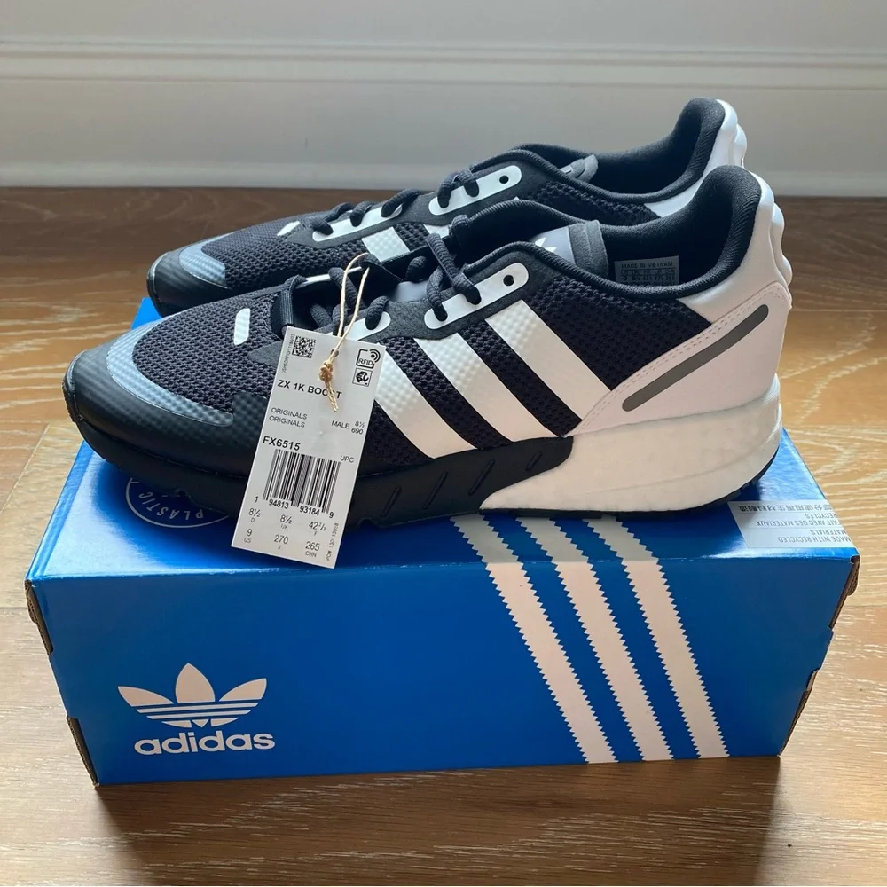 Men's adidas Originals ZX 1K Boost Sneakers Size 9